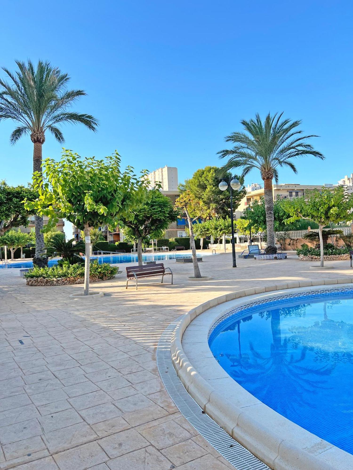 Coqueto Con Piscina, Nuevo A 50M Del Mar, Parking Gratis Appartement El Campello Buitenkant foto
