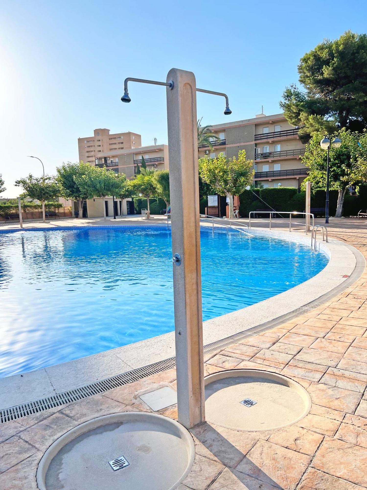 Coqueto Con Piscina, Nuevo A 50M Del Mar, Parking Gratis Appartement El Campello Buitenkant foto