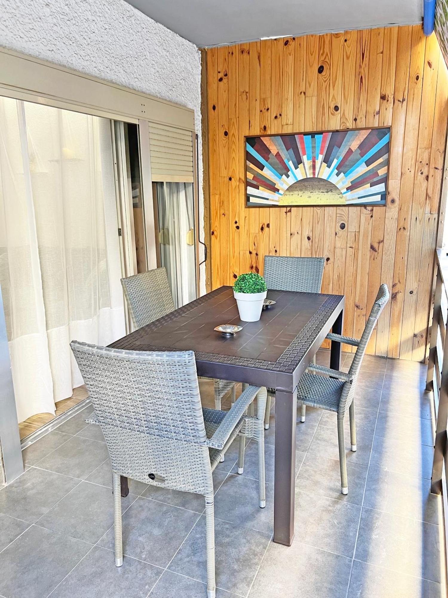 Coqueto Con Piscina, Nuevo A 50M Del Mar, Parking Gratis Appartement El Campello Buitenkant foto